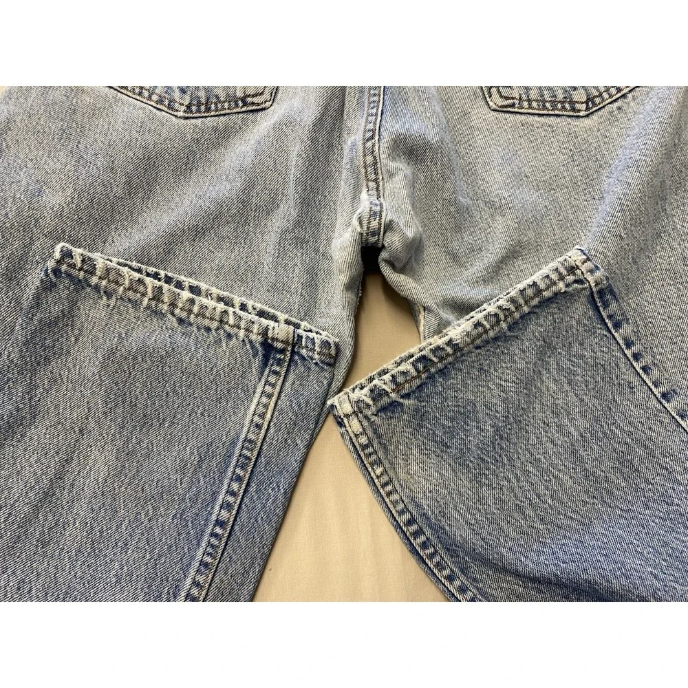 Vintage Levi Strauss 505 Orange Tab Thrashed Repaired Levi's Jeans‎ Made in USA